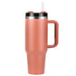 40OZ Large Capacity Insulated Cup Stainless Steel Thermos Bottle Cold and Hot Tumbler with Handle Portable Car Travel Mug 1200ML