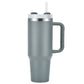 40OZ Large Capacity Insulated Cup Stainless Steel Thermos Bottle Cold and Hot Tumbler with Handle Portable Car Travel Mug 1200ML