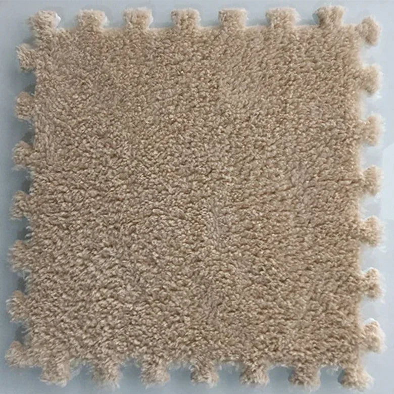 EVA Crawling Mat Stitching Suede Floor Mat Baby Play Mat Home Fashion Living Room Bedroom Puzzle Foam Carpet 30*30*1cm