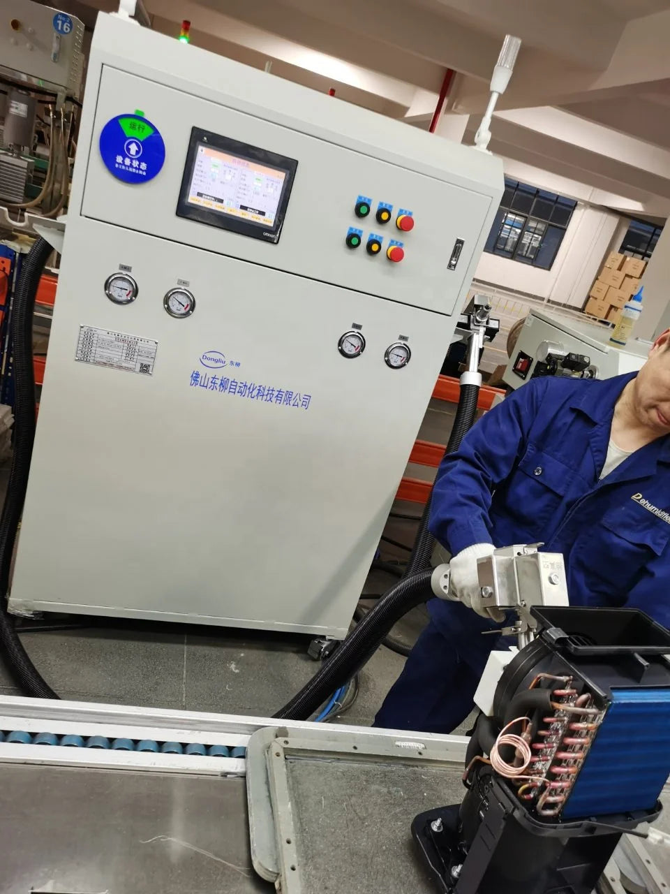 Full automatic air conditioner refrigerant charging machine gas filling equipment