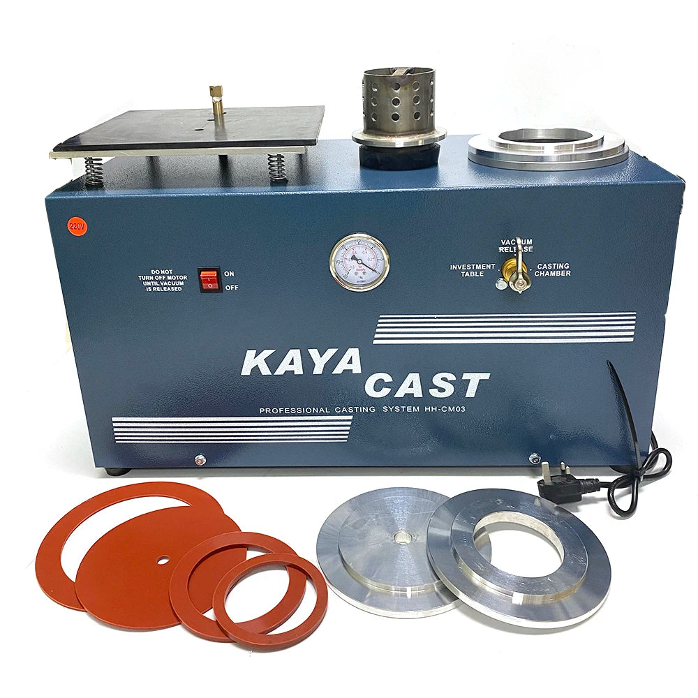 4L Vacuum Jewelry Making Kit Casting Machine