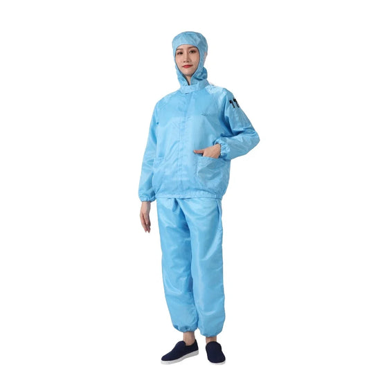 High Quality Manufacturer Cleanroom Coverall Esd Clothes Cleanroom Garment