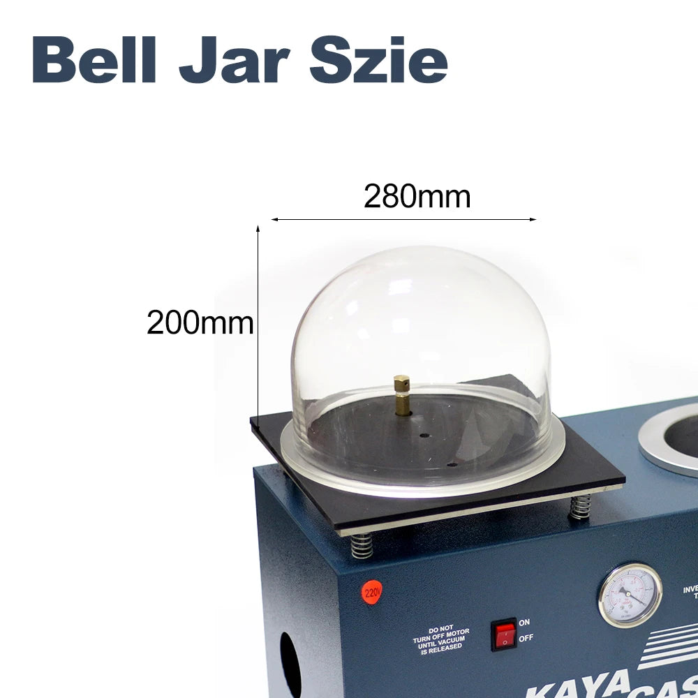 4L Vacuum Jewelry Making Kit Casting Machine