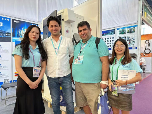 Appeared at the 134th Canton Fair-Apuretek EV Charger