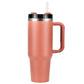40OZ Large Capacity Insulated Cup Stainless Steel Thermos Bottle Cold and Hot Tumbler with Handle Portable Car Travel Mug 1200ML