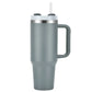 40OZ Large Capacity Insulated Cup Stainless Steel Thermos Bottle Cold and Hot Tumbler with Handle Portable Car Travel Mug 1200ML