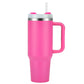 40OZ Large Capacity Insulated Cup Stainless Steel Thermos Bottle Cold and Hot Tumbler with Handle Portable Car Travel Mug 1200ML