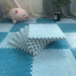 5-20Pcs Soft Plush Baby Play Mat Non-Slip Puzzle Interlock Floor Mats Carpet EVA Foam Rugs Warm Playmat for Living Room 30*30 CM