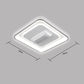 New Design Bladeless Modern Square Led Ceiling Fan With Light Remote Control White Invisible Fan Lamps for Living Room