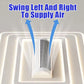 New Design Bladeless Modern Square Led Ceiling Fan With Light Remote Control White Invisible Fan Lamps for Living Room