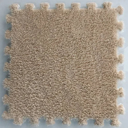 EVA Crawling Mat Stitching Suede Floor Mat Baby Play Mat Home Fashion Living Room Bedroom Puzzle Foam Carpet 30*30*1cm