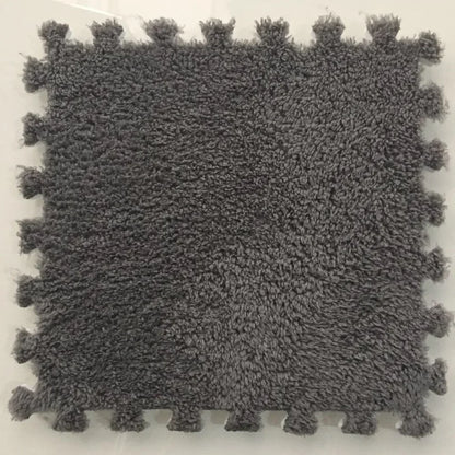 EVA Crawling Mat Stitching Suede Floor Mat Baby Play Mat Home Fashion Living Room Bedroom Puzzle Foam Carpet 30*30*1cm