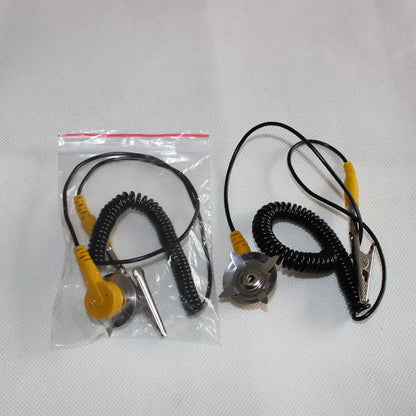 Electronic Industry Workbench Static Discharge Anti-Static ESD Ground Cord ESD Grounding Wire Cord With Plug