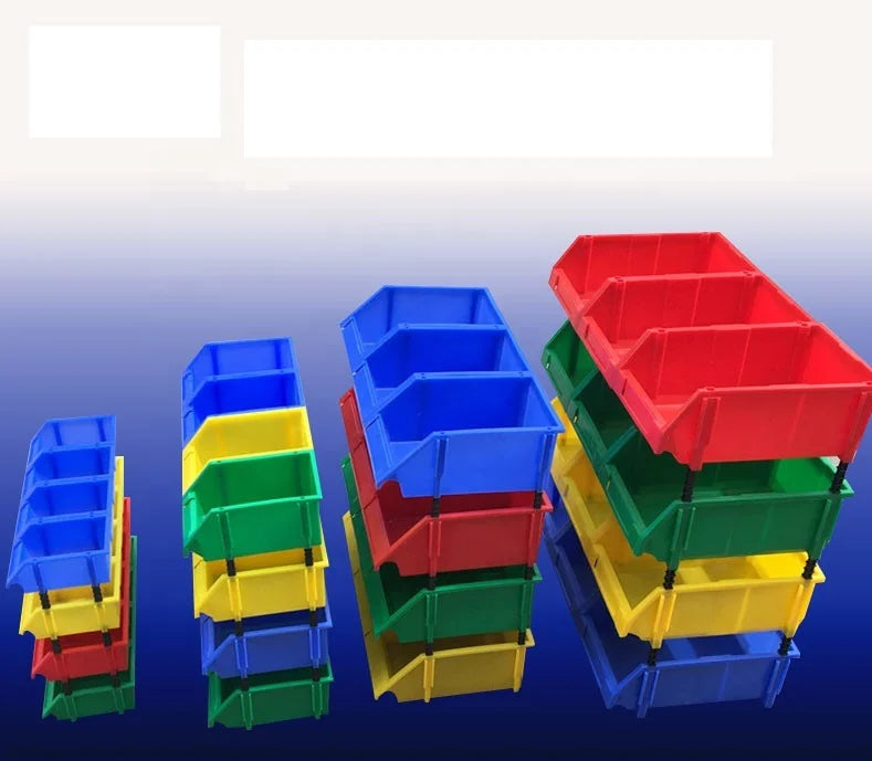 Stackable Plastic Part Bin for Logistic Storage Part Bin With Stackability Features