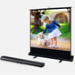 Floor Rising Ust 4k Alr Grey Crystal Hd Projector Screen Pull Up Screen for Ultra Short Throw Laser Projector