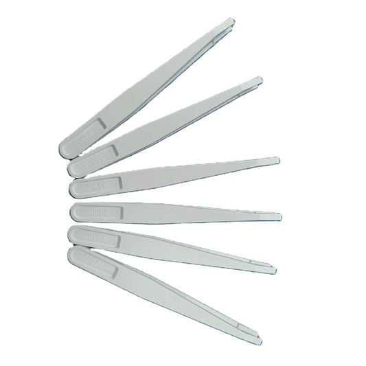 Wholesale Industrial 93305 Anti Static Cleanroom ESD White Plastic Tweezers for Component Handling Mobile Repair Tools