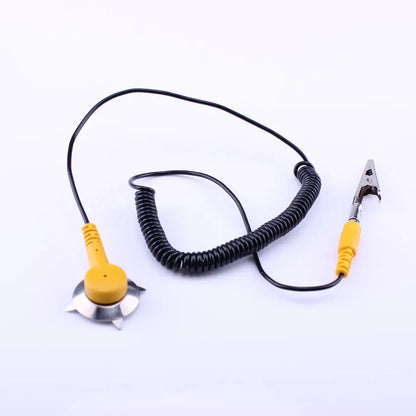 Electronic Industry Workbench Static Discharge Anti-Static ESD Ground Cord ESD Grounding Wire Cord With Plug
