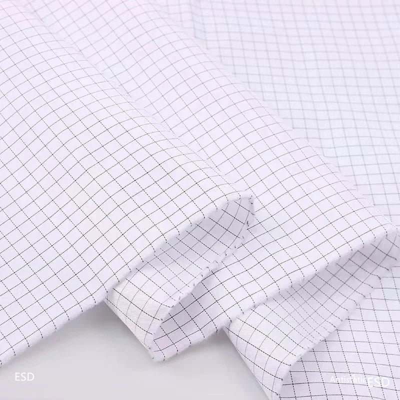 Low Price 2.5mm Fr Cotton Fiber Antistatic Type Esd Grid Conductive Nylon Fabric