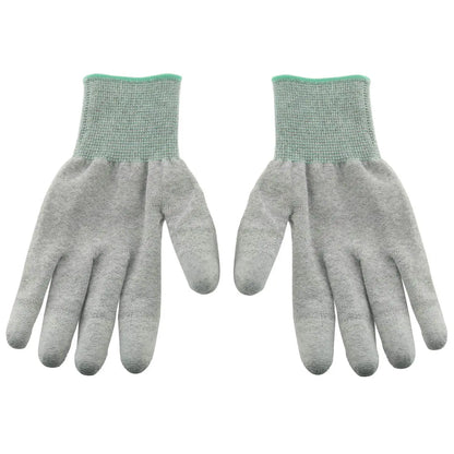 Factory Custom Class 10 Glove Specification Pu Coated Price Cleanroom Material Esd Gloves