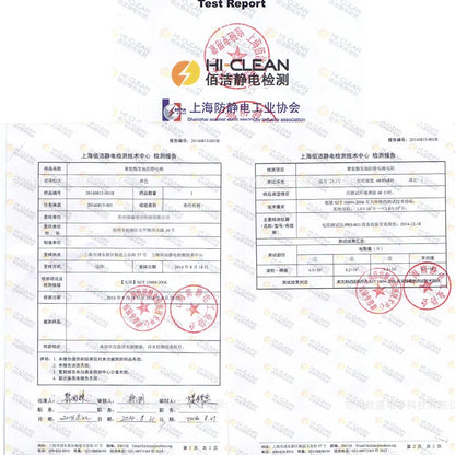 GI PU Foam Work Stool Adjustable Fabric Office Chair Laboratory Antistatic Cleanroom ESD Chairs