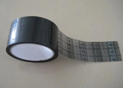Clear Sliver PET Yellow Black Grid EMI Shield Conductive Protective Low Static Anti-Static ESD Self Adhesive Tape