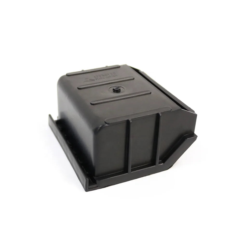 QXR Q-BH1 95*105*50mm Anti-static Plastic Back-hanging Style Small Black Component ESD Picking Bin