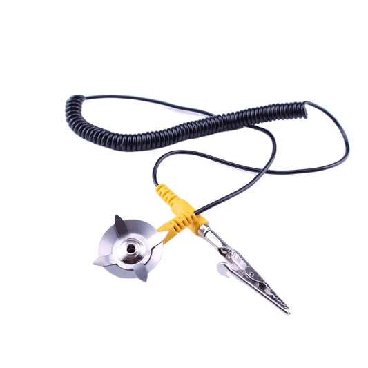 Electronic Industry Workbench Static Discharge Anti-Static ESD Ground Cord ESD Grounding Wire Cord With Plug