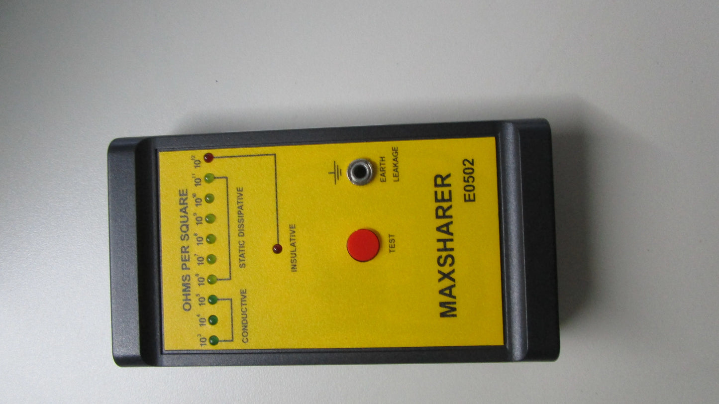E0502 ESD Surface Resistivity Meter Surface Resistance Tester