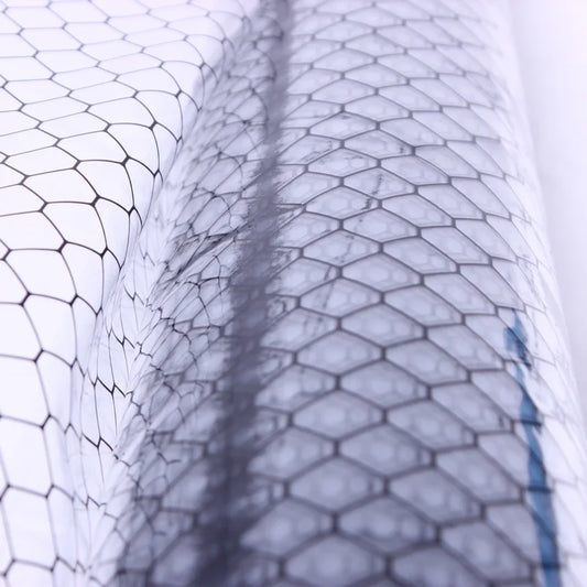 Transparent Soft Cleanroom ESD PVC Grid Curtain Antistatic Curtain for ESD Working Area
