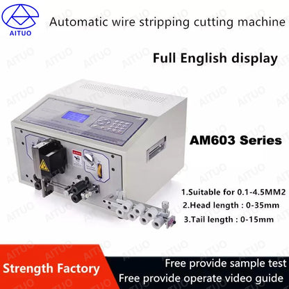 Wire Stripping and Cutting Machine for Cable