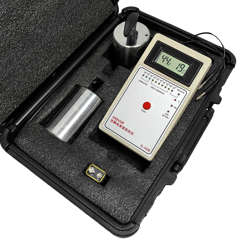 Sl-030b Digital Anti Static Products Test Meter Hammer Type Surface Resistance Tester