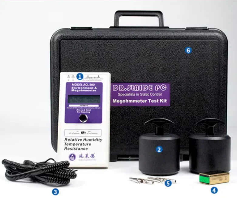 ACL-800 Antistatic EMC Testing Meter/Surface Resistance Tester/Static Testers