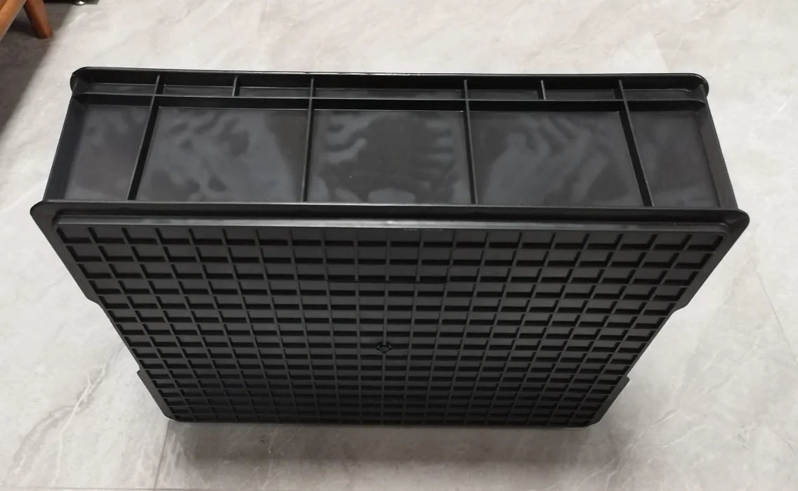 New Products Conductive ESD Plastic Box 400*300mm  Anti-static PP Injection Boxes ESD Bin