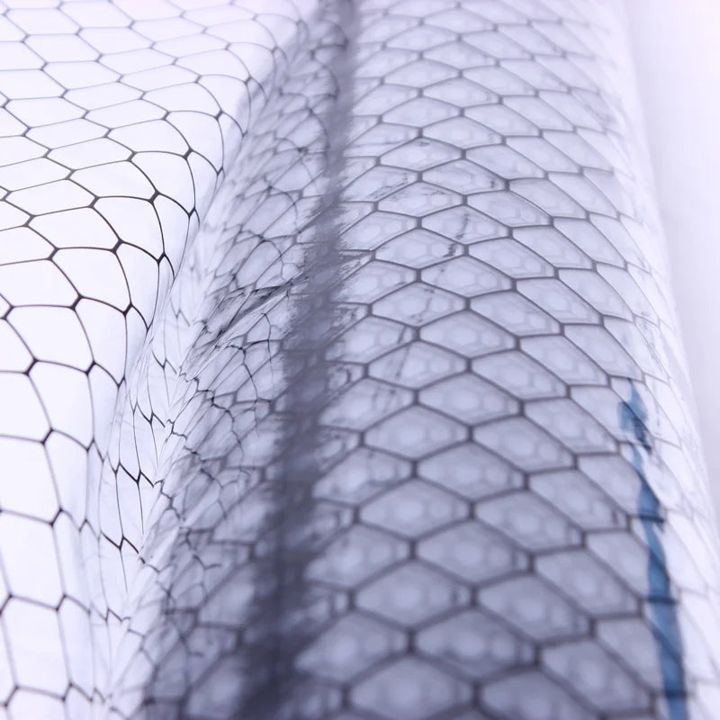 Various Size Conductive Cleanroom ESD Transparent PVC Grid Curtain Rolls/Antistatic ESD Door Curtain for Electronic Factory