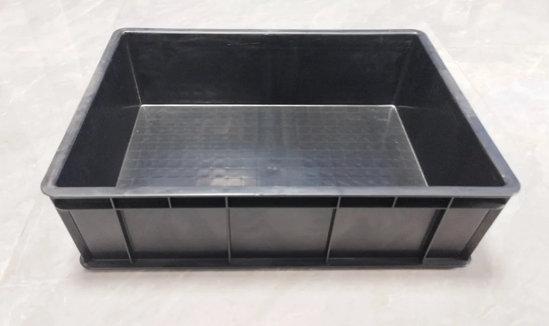New Products Conductive ESD Plastic Box 400*300mm  Anti-static PP Injection Boxes ESD Bin