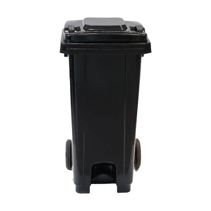 High Quality Black Plastic 120L 240L Antistatic Garbage Box ESD Waste Bins Cover Wheels Industrial Design Laboratory Workshop