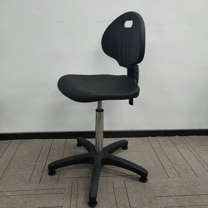 Adjustable Anti Static Lab Chair With Back School ESD Stool Chair Cleanroom Chair