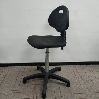 Adjustable Anti Static Lab Chair With Back School ESD Stool Chair Cleanroom Chair