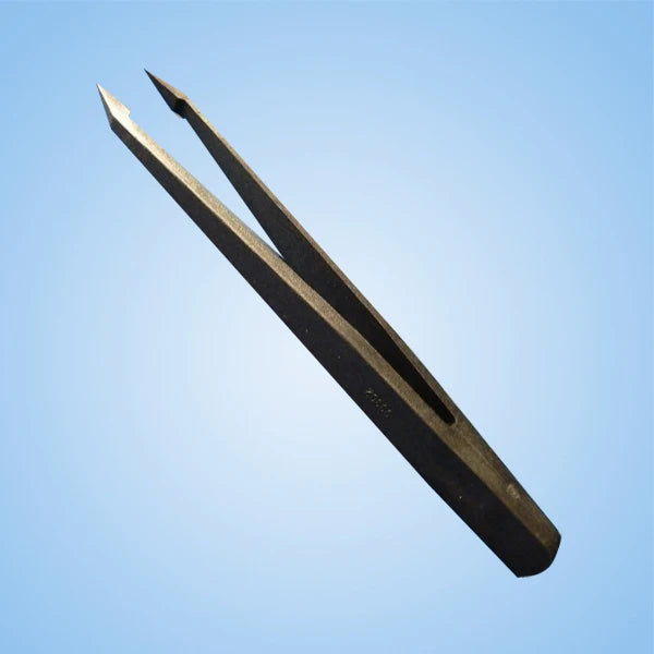 Black Plastic Gadgets Tweezers Tools ESD Tweezers for  Clean Room
