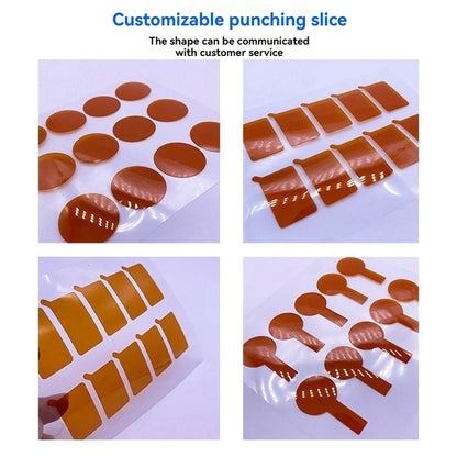 Antistatic 50mm*33m Heat Resistant 280 Soldering 5413 1mil 1/4 Inch 1/2inch 12mm 0.125mm Polyimide PI Film Adhesive Tape