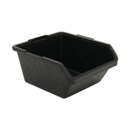 QXR Q-TM1 125*110*60mm Left Right Interlocking Type Black Antistatic Plastic ESD Picking Bin