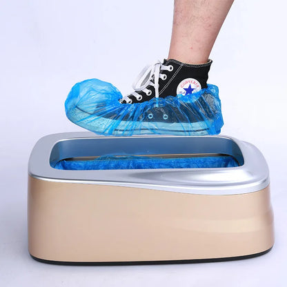 TIKTOK Amazon Hot Sale Home Use Intelligent Shoe Cover Dispenser Machine With PE Shoe Covers