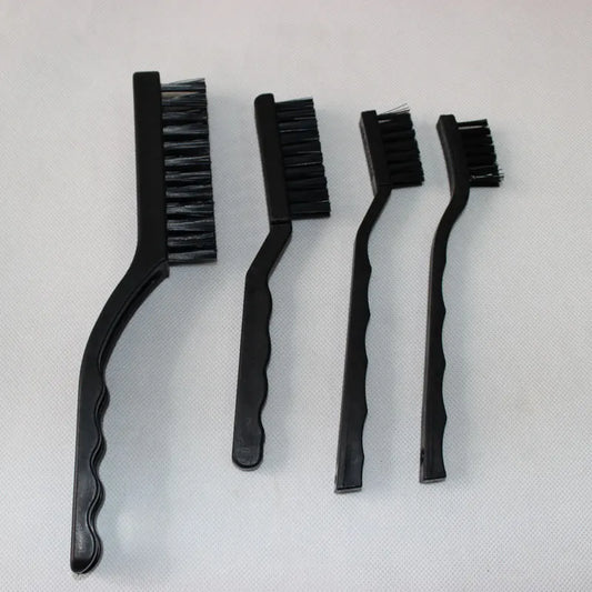 Industrial SMT Machine Black Nylon Toothbrush Type Cleanroom ESD Brush Antistatic ESD-safe Cleaning Brush for PBC