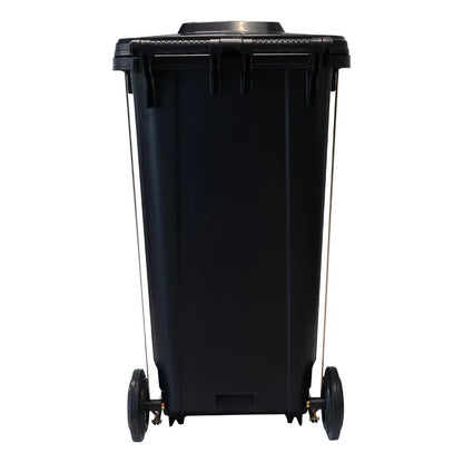 High Quality Black Plastic 120L 240L Antistatic Garbage Box ESD Waste Bins Cover Wheels Industrial Design Laboratory Workshop
