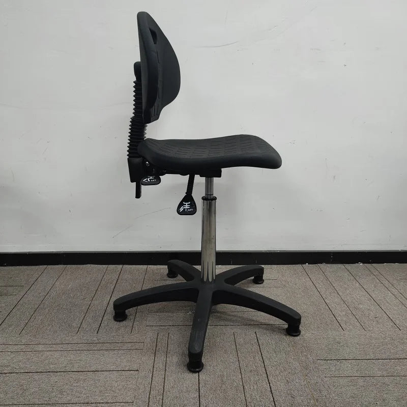 Adjustable Anti Static Lab Chair With Back School ESD Stool Chair Cleanroom Chair