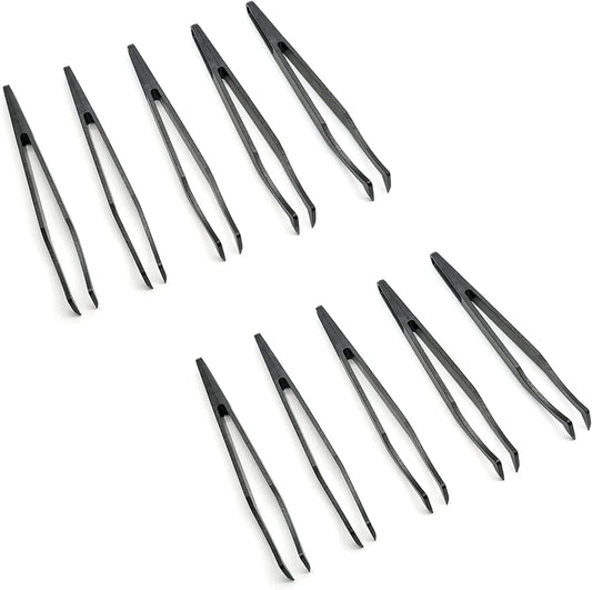 Plastic Tweezers Professional Made Tweezer Set Cheap Public Electronic Conductive Fiber Esd Tweezer