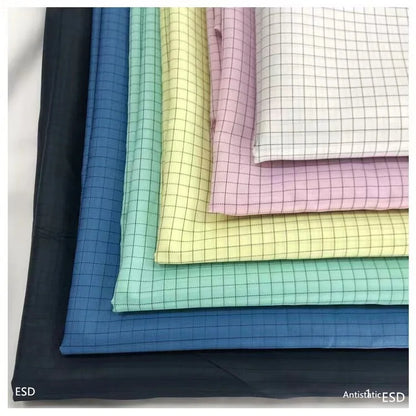 Low Price 2.5mm Fr Cotton Fiber Antistatic Type Esd Grid Conductive Nylon Fabric