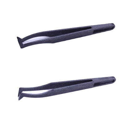 High Quality ESD Plastic Tweezers Laboratory Plastic Tweezers for Electronic
