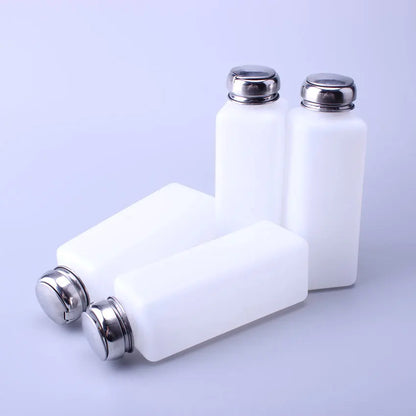 Wholesale Plastic Protective ESD Safe Static Dissipative Alcohol Solvent Dispenser Bottle With One-Touch Pump Lid