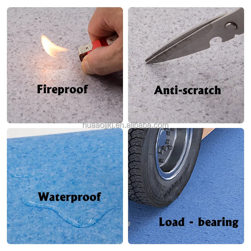 2mm Anti-Static PVC Tile Flooring European Design Style Plain Surface Vinyl Roll for Esd Floors